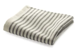 Manufactum Leichtfrottier gestreift |Grau