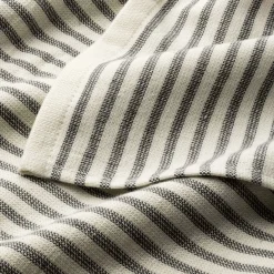 Manufactum Leichtfrottier gestreift |Grau