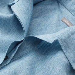 Manufactum Leinenkleid Hellblau Outlet