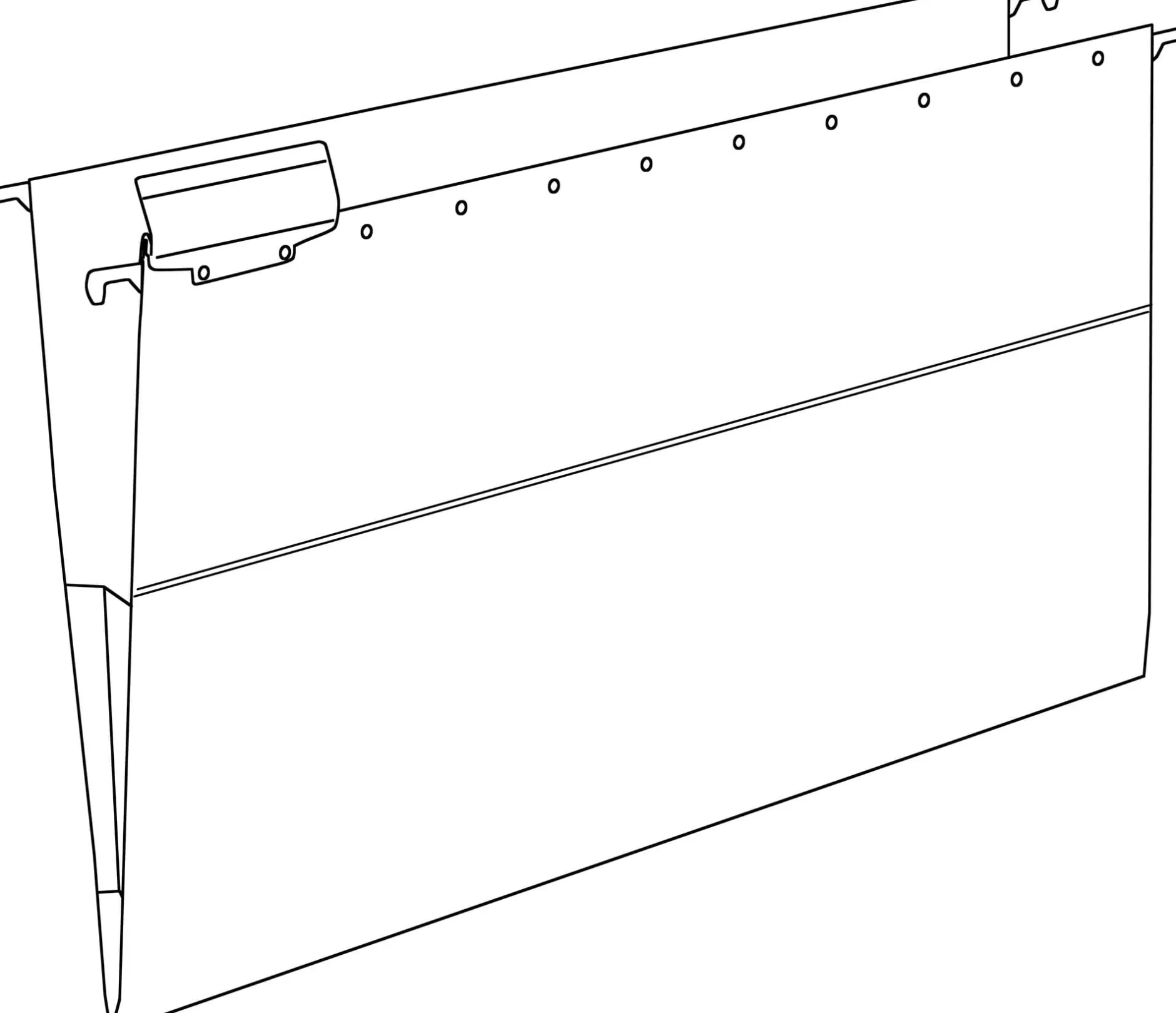 Manufactum Leitz Hängeregistraturmappe schwarz New