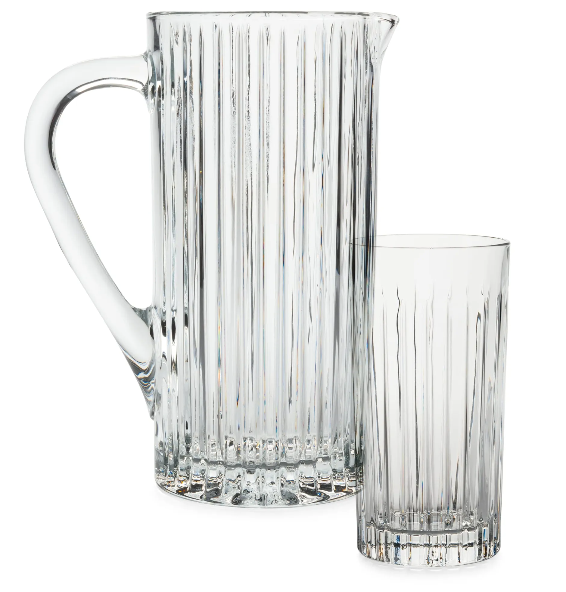 RCR Cristalleria Italiana Longdrinkglas gerippt Best