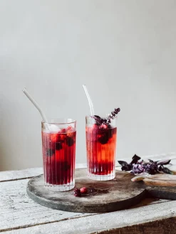 RCR Cristalleria Italiana Longdrinkglas gerippt Best