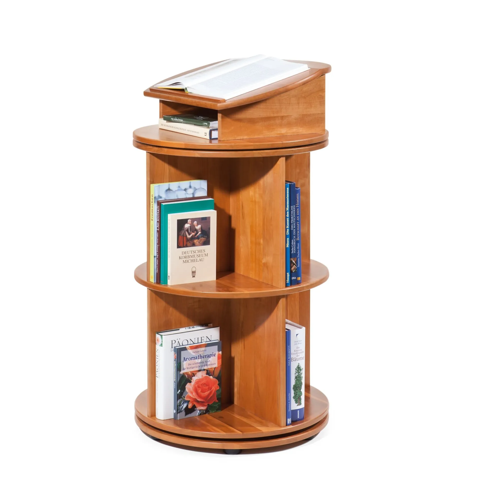FLAIZ Polstermöbel Manufactum Bücherkarussell zweistöckig Hot