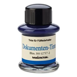 Manufactum Dokumententinte Blau Hot