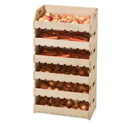 Manufactum Obst- und Gemüsekiste Buchenholz Best