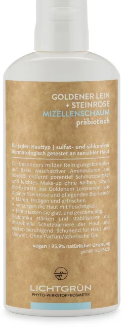 LICHTGRÜN® Mizellenschaum Goldener Lein und Steinrose Outlet