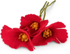 Én Gry & Sif Mohnblumen Filz Clearance