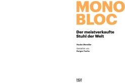 Hatje Cantz Verlag Monobloc Discount