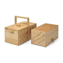 Gebr. Rebhan Holzwarenfabrik Nähkasten 5 Laden Best