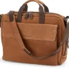 Harold’s Lederwaren Notebook-Tasche, Cognac New