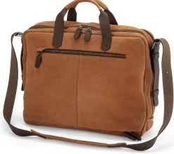 Harold’s Lederwaren Notebook-Tasche, Cognac New