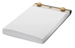 Exacompta Notizblock Aluminium und Messing Hot