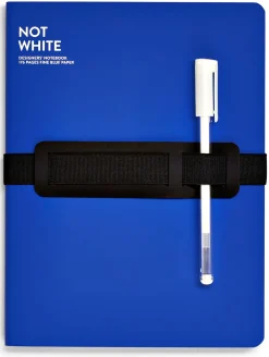 nuuna Notizbuch Not White Blau Best