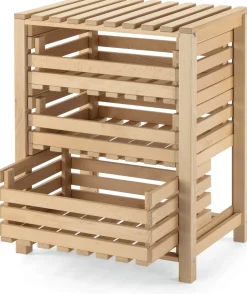 Daniel Hahnemann Obst- und Gemüsehorde Buchenholz