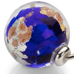 Ménard Ohrhänger Muranoglas Kobalt Online