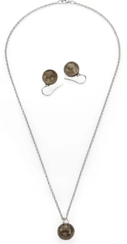 Ménard Ohrhänger Rauchquarz geschliffen Best