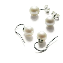 Ménard Ohrhänger Süßwasserperlen Hot