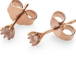 Guthmann Ohrstecker Rosenquarz, Roségold Clearance