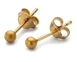 fejn jewelry Ohrstecker Satin-Ball Best