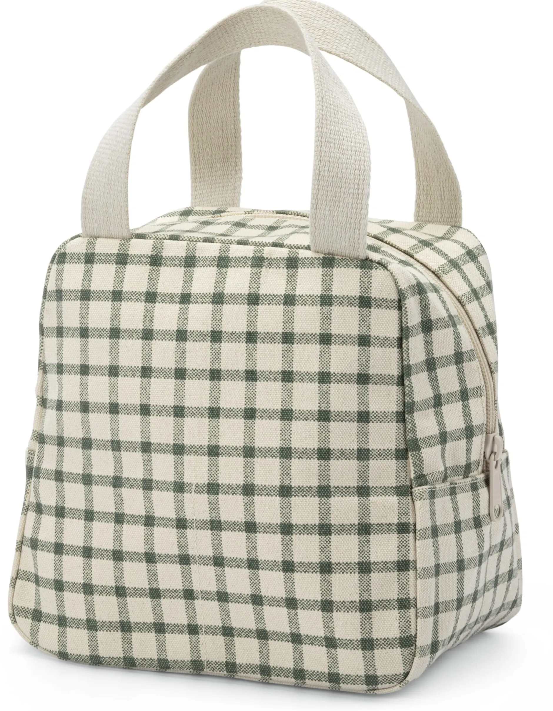 Melawear Organizer kariert, naturweiß-grün Online