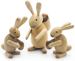 Jan Stephani Osterhase groß Eschenholz