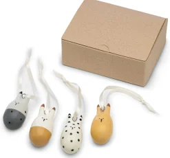 Mifuko Osterhasen-Anhänger Holz New