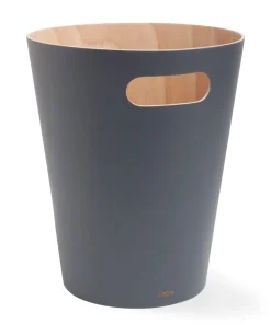 umbra Papierkorb Woodrow Grau
