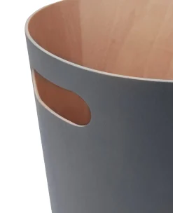 umbra Papierkorb Woodrow Grau