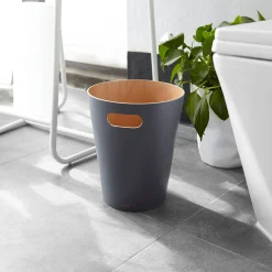 umbra Papierkorb Woodrow Grau