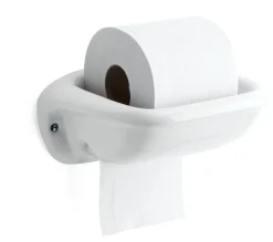 Lindner Porzellanfabrik Papierrollenhalter Porzellan