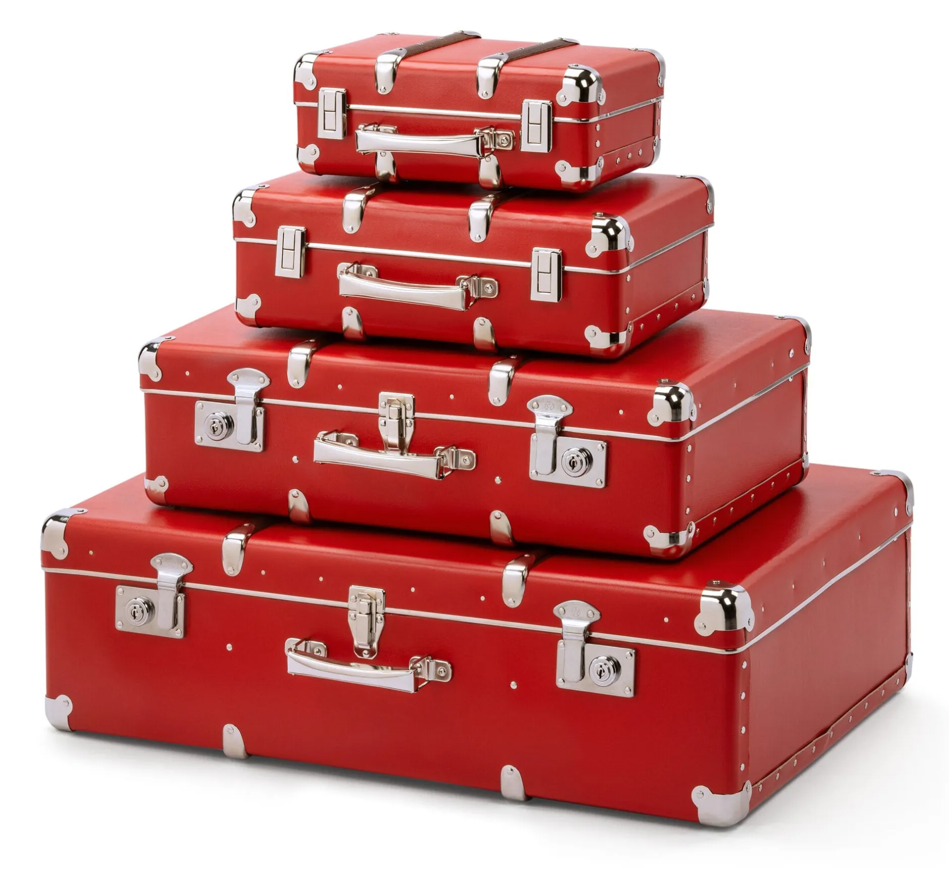 KAZETO spol Pappkoffer mit Holzleisten Sale