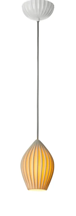 Original BTC Pendelleuchte Bone China Gerippt Discount