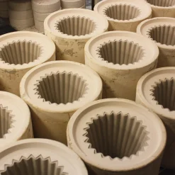 Original BTC Pendelleuchte Bone China Gerippt Discount