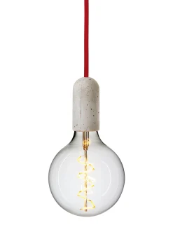 Pendelleuchte Classic Beton Rot