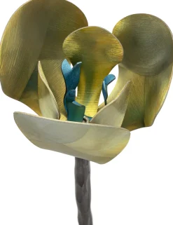 Abtei Königsmünster Pflanzstab Titanblüte Goldfarben Best