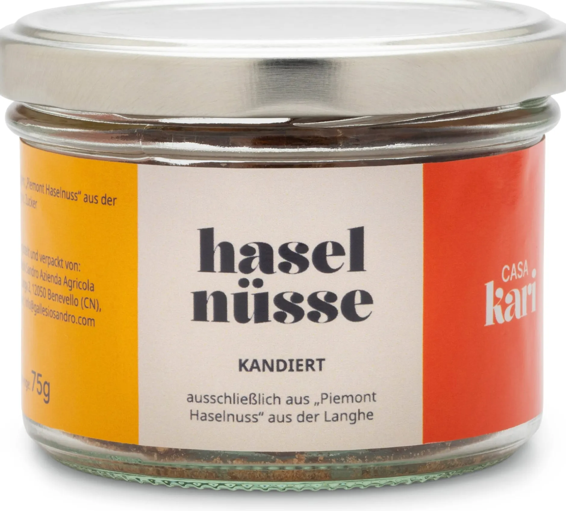 Gallesio Sandro Piemontesische Haselnüsse kandiert Sale