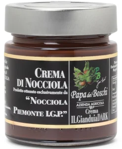 Azienda Agricola Papa dei Boschi Piemontesische Haselnuss-Schokoladen-Creme dunkel Online
