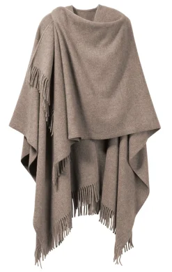Steinbeck Poncho Lammwolle