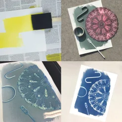 Postkartenset DIY Cyanotypie Online