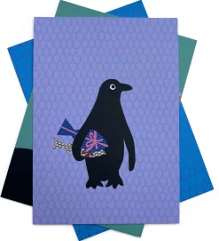 Postkarten-Set Tierische Weihnachten Discount