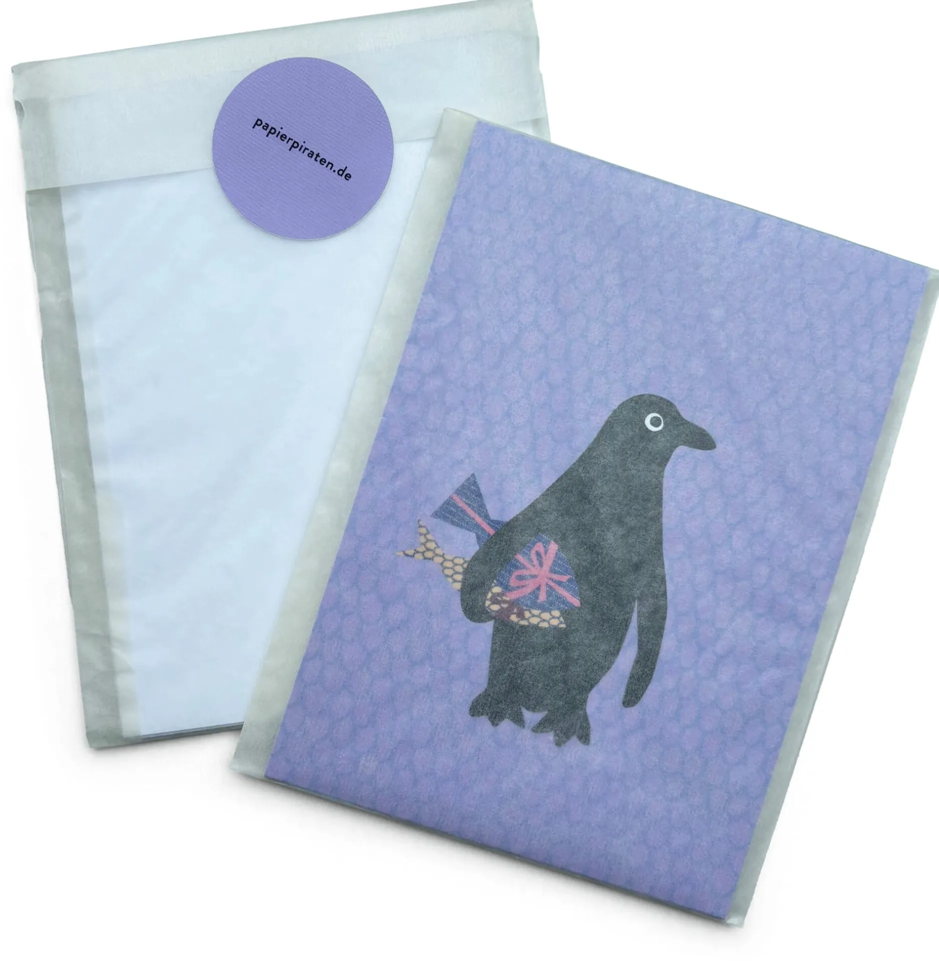 Postkarten-Set Tierische Weihnachten Discount