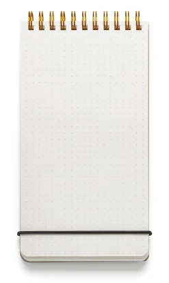 O-check design Reporterblock Spiralbindung Best