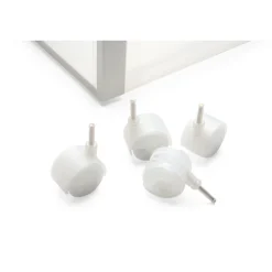 Rollen zu Stapelkasten CS Weiß Discount