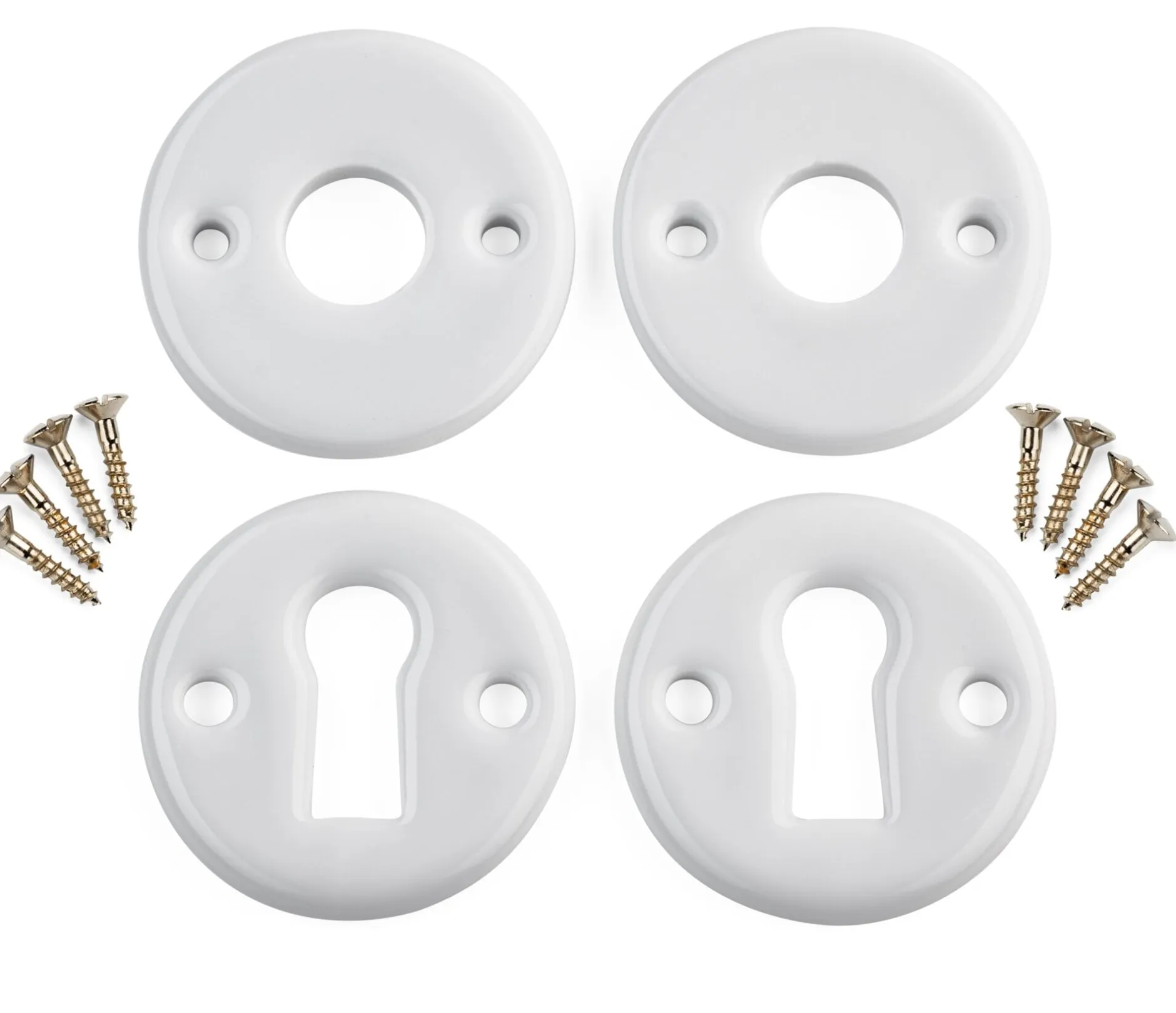 Mérigous Rosetten Porzellan Weiß Best