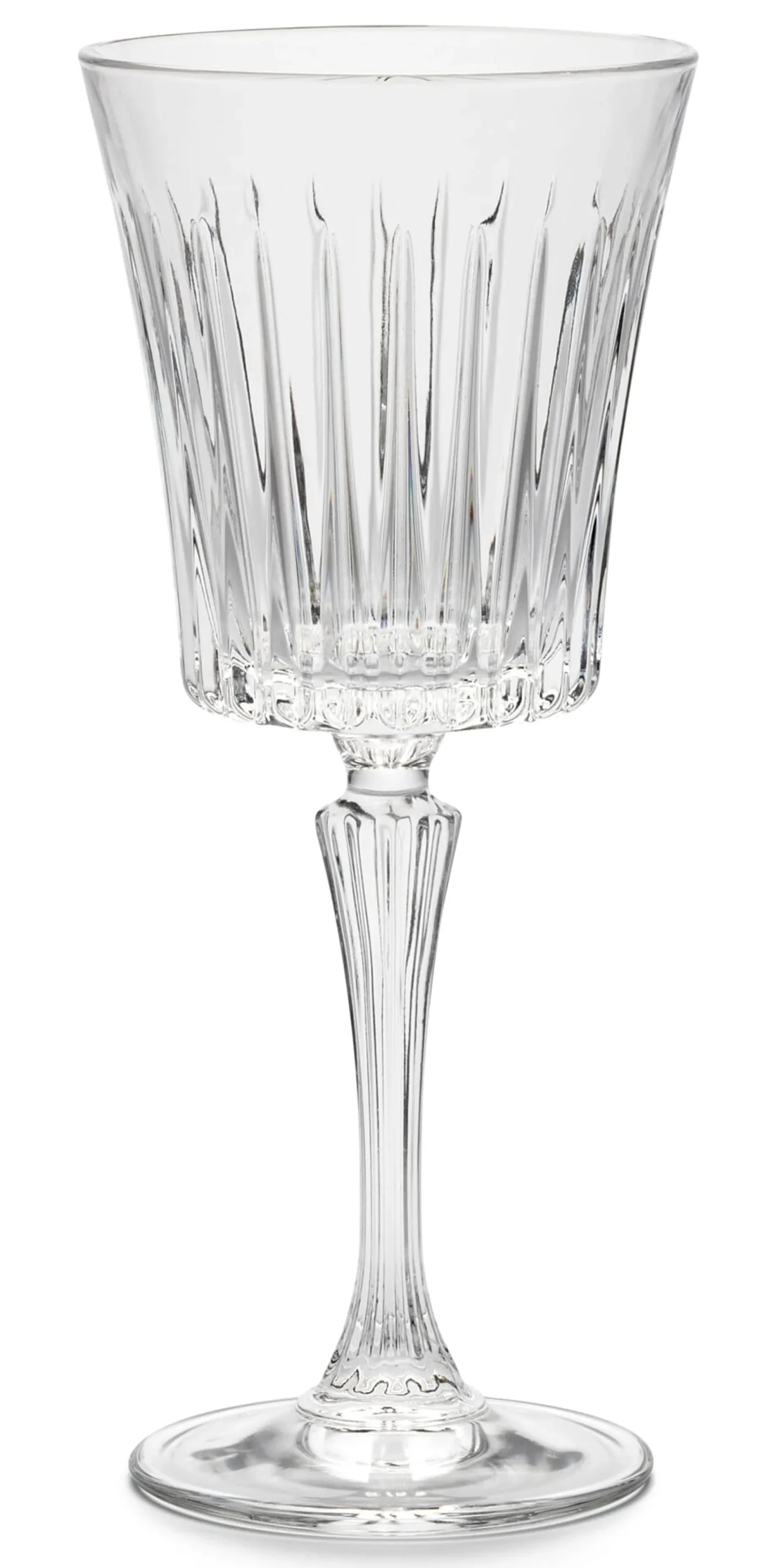 RCR Cristalleria Italiana Rotweinglas gerippt Sale