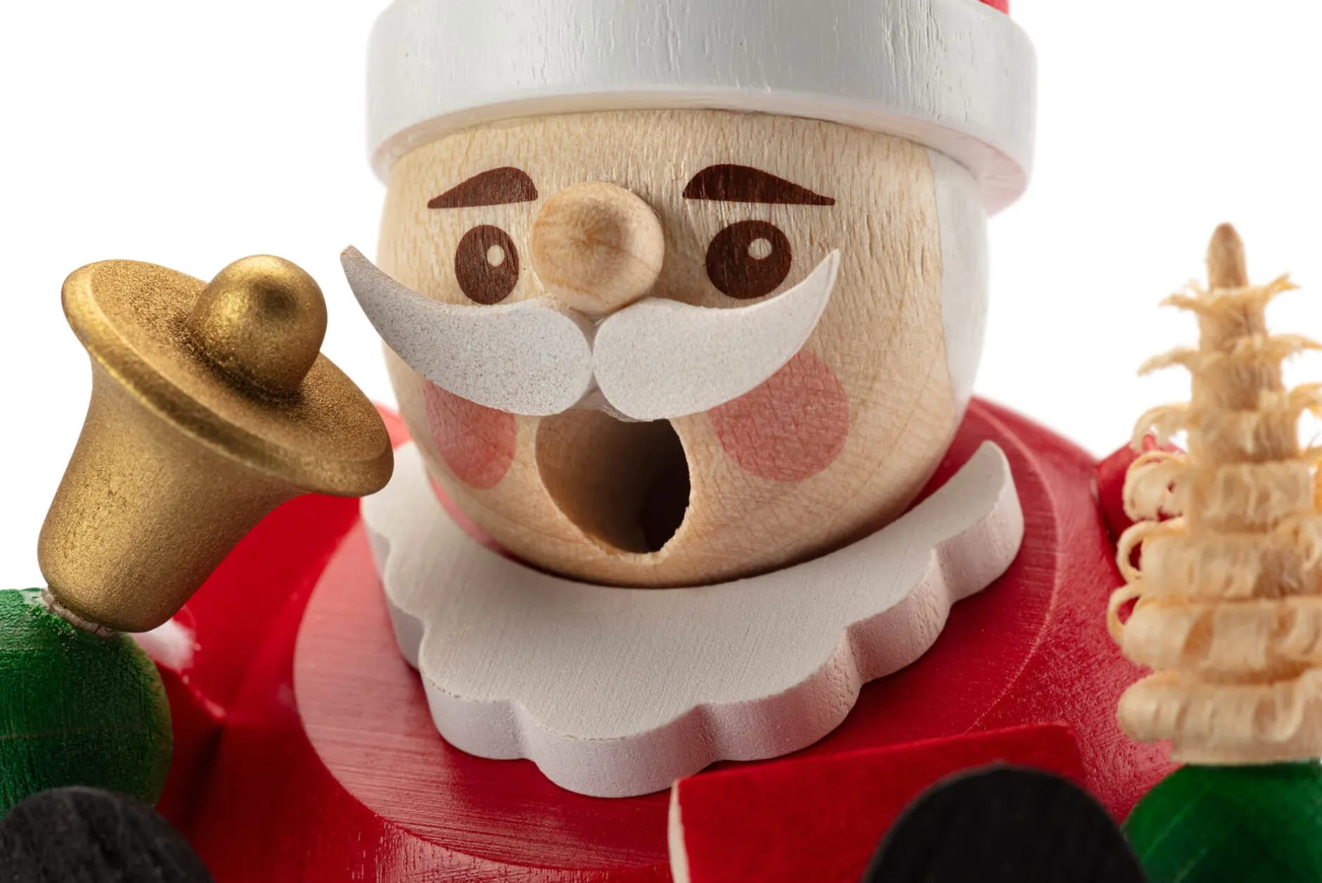 Erzgebirgische Volkskunst Richard Glässer Räuchermännchen Hot