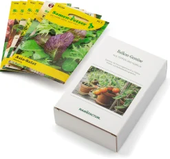 Manufactum Saatgut Gemüse anbauen auf dem Balkon