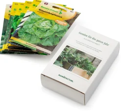 Manufactum Saatgut Gemüse anbauen im Hochbeet – für das ganze Jahr Discount