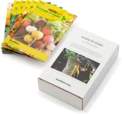 Manufactum Saatgut Gemüse anbauen im Hochbeet – mit Kindern New