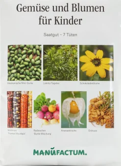 Manufactum Saatgut Gemüse und Blumen für Kinder Online